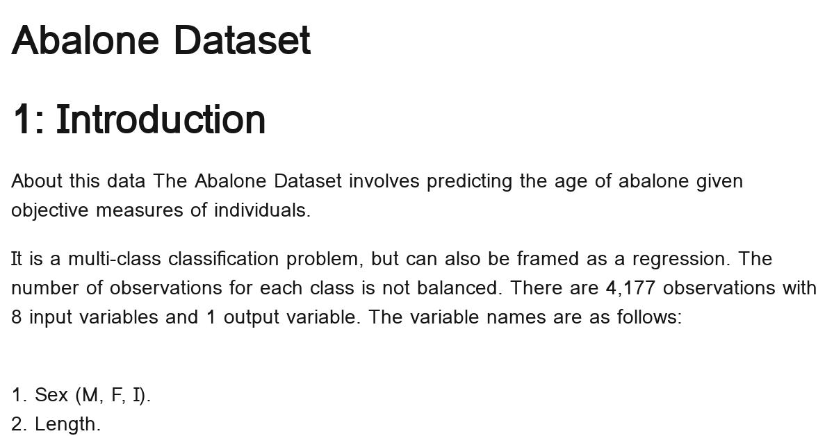 abalone-dataset-analysis