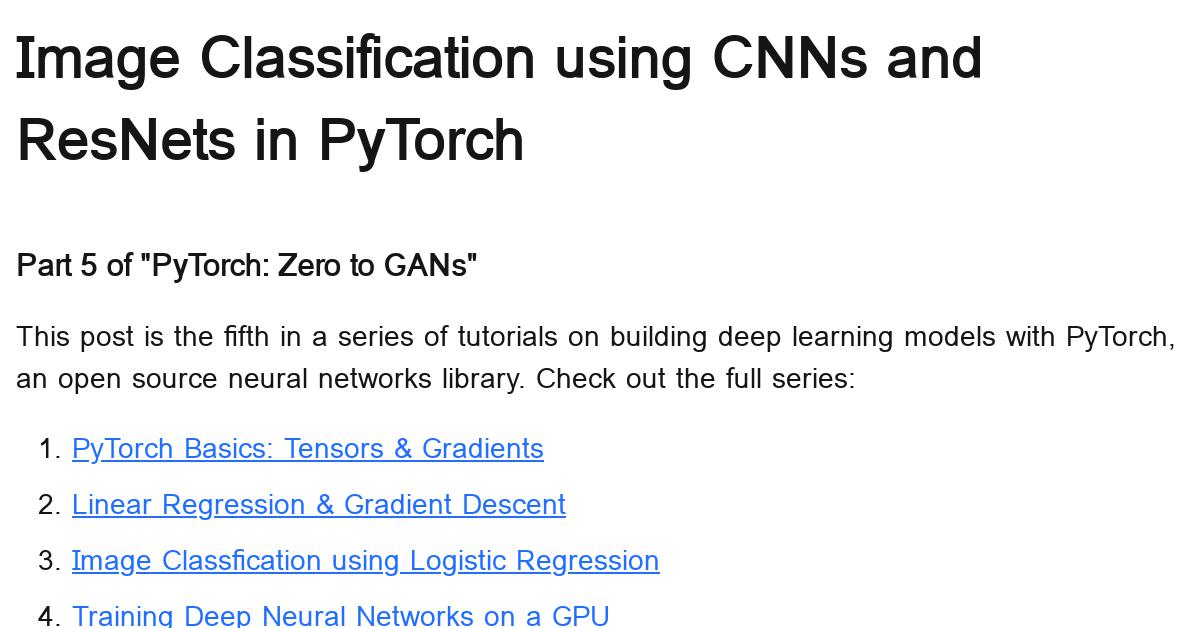 pytorch-5-image-classification-using-cnns-and-resnets-in-pytorch