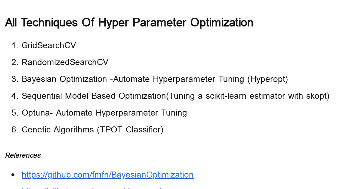 hyper-parameter-tuning-techniques