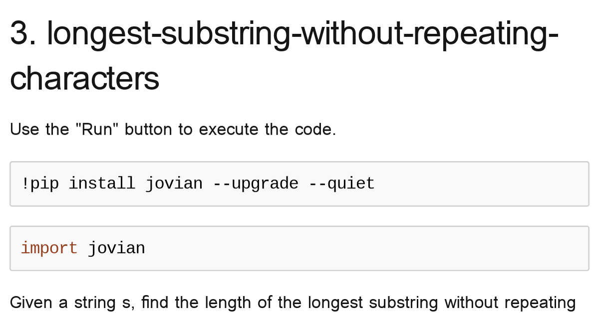 longest-substring-without-repeating-characters