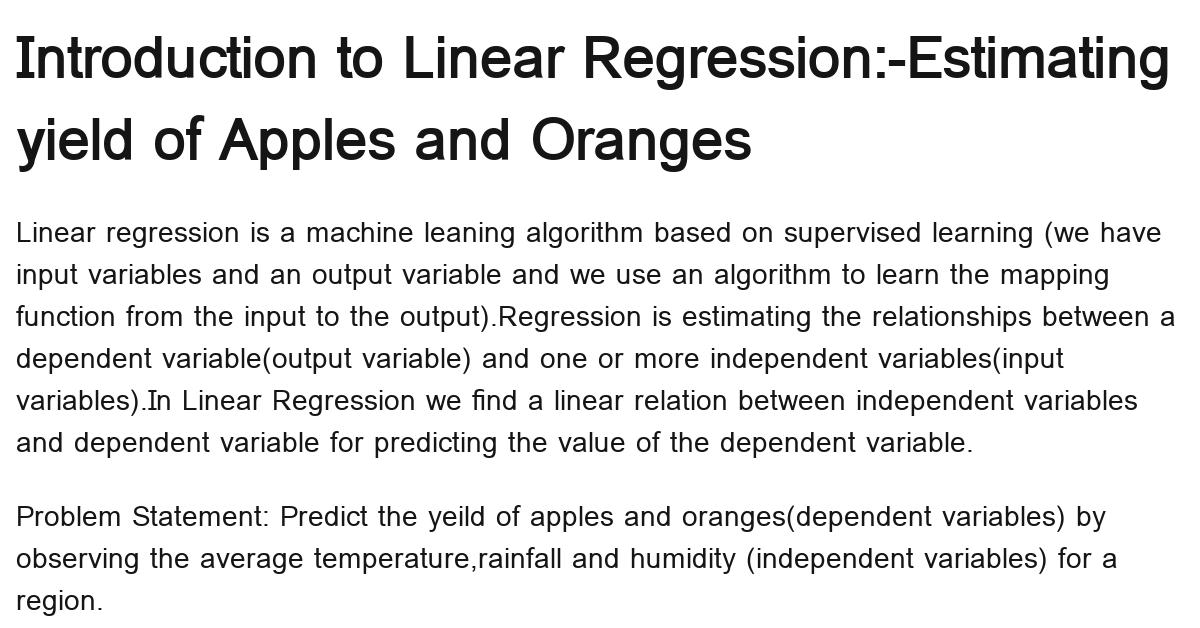 introduction-to-linear-regression