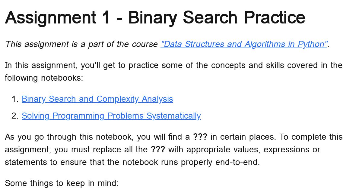 python-binary-search-assignment