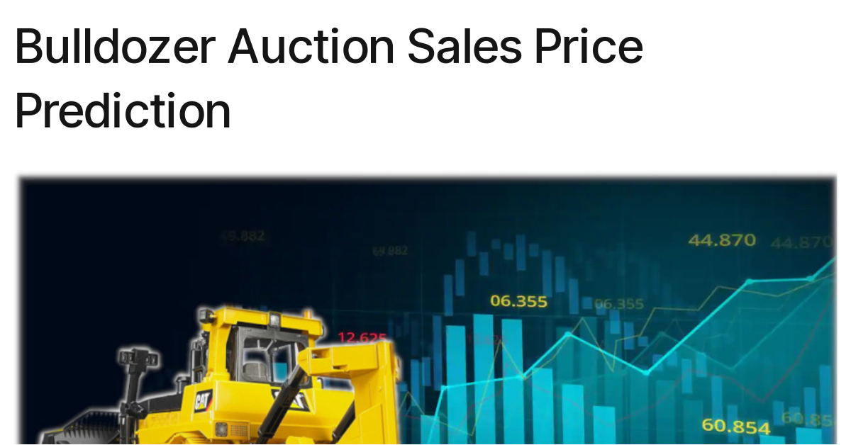 bulldozer-auction-sales-price-prediction