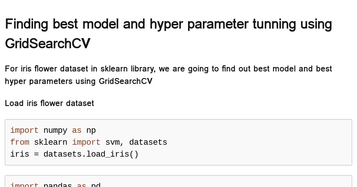 hyperparameter-tunning-using-gridsearchcv-and-randomizedsearchcv