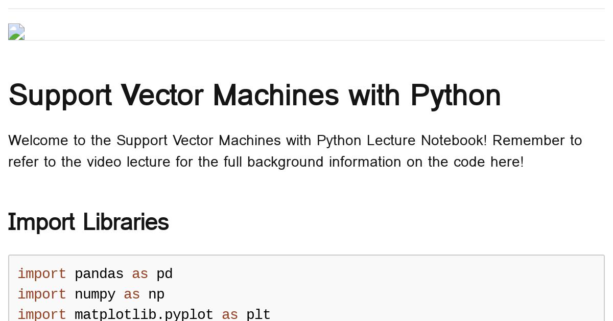 01-support-vector-machines-with-python