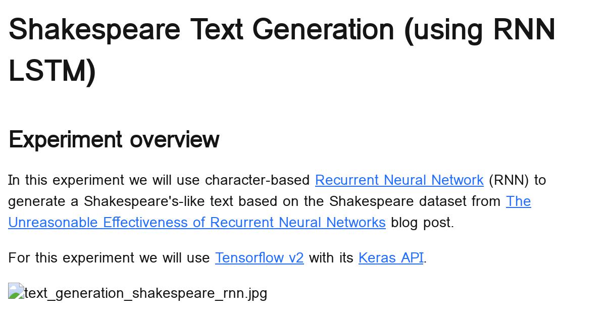 upgrad-text-generation-shakespeare-rnn