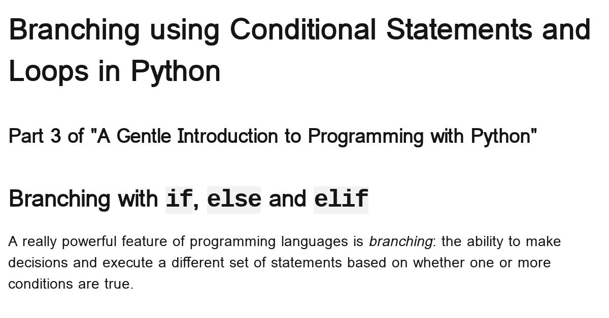 python-branching-and-loops