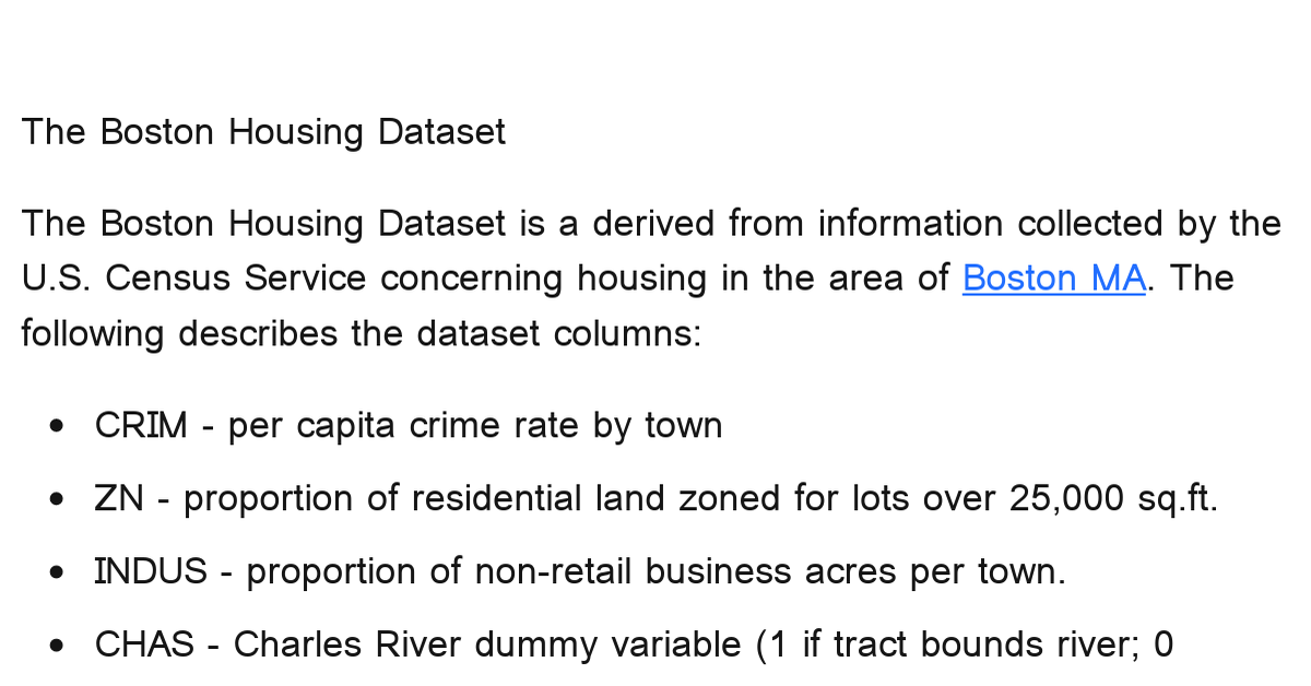 The Boston Housing Dataset Notebook by Md. Shawket Ali (salirenata